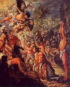  Adam  Elsheimer The Stoning of St.Stephen Sweden oil painting reproduction
